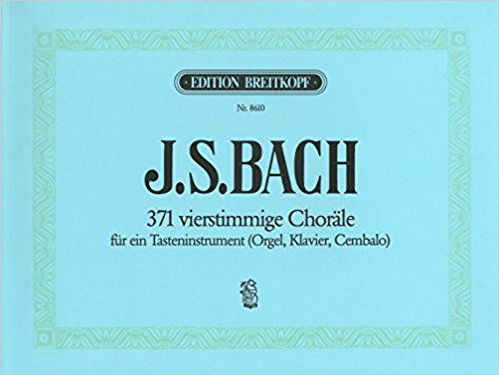 Breitkopf & Hartel J.S. Bach - 371 Vierstimmige Chorale Sheet Music for Piano