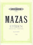 Edition Peters Mazas Etüden OP.36 Heft 1 Παρτιτούρα για Βιολί