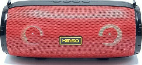 Kimiso KM-201 Ηχείο Bluetooth 10W με Ραδιόφωνο και Διάρκεια Μπαταρίας έως 4 ώρες Κόκκινο