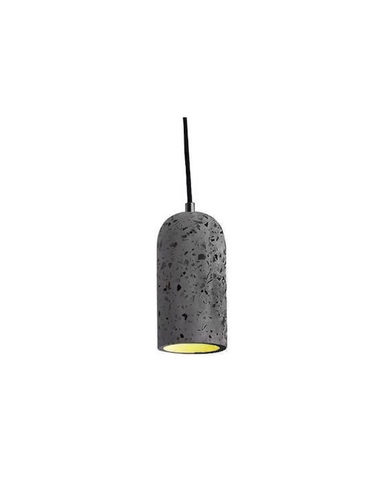 Geyer Geyer Cement Gray Ceiling Light with E27 Socket 90cm