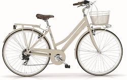 MBM Boulevard 28" 2021 Μπεζ Ποδήλατο Πόλης με 6...