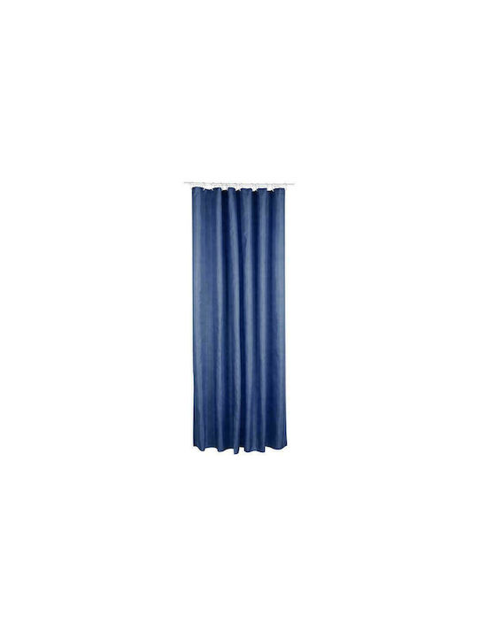 Shower Curtain 180x200cm Blue