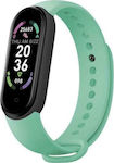 M6 Smart Band με Παλμογράφο Green