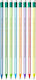 BIC Evolution Stripes Μολύβι HB με Γόμα (Διάφορα Χρώματα)