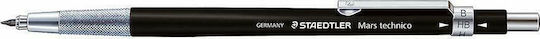 Staedtler Mars Technico Μηχανικό Μολύβι Σχεδίου 2.0mm με Ξύστρα 1τμχ Μαύρο