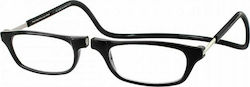 Reading Glasses +1.50 with Magnet in Black color