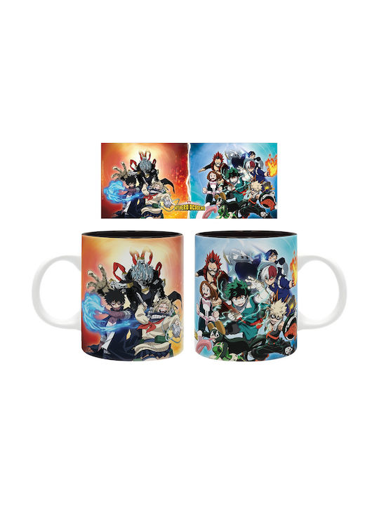 Abysse My Hero Academia - Heroes vs Villains Ceramic Cup Multicolour 320ml