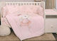 Lorelli Set Für Krippe Lily Ballerina Bear Rosa 5Stück