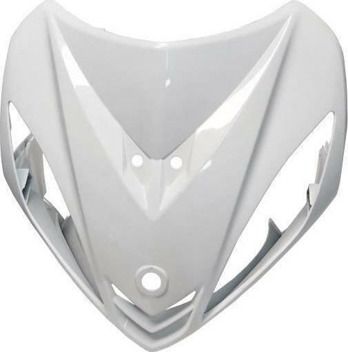 Yamaha Μάσκα Ποδιάς Μοτοσυκλέτας για Yamaha Crypton-X 135 Λευκό