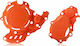 Acerbis X-Power Motorcycle Engine Cover Protector Husqvarna FC 250 / FC 350 KTM 250 SX-F 2016-2021 Orange