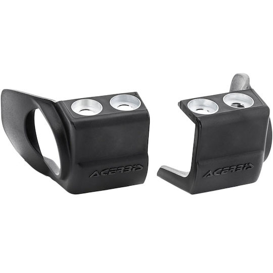 Acerbis Motorcycle Fork Axle Protectors Husqvarna WR 125 Yamaha Black
