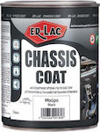 ER-LAC Chassis Coat Μαύρο Potrivit pentru Metal 0.75lt