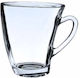 Homestyle Κούπα Γυάλινη Διάφανη 240ml 6τμχ