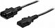 Powerwalker IEC C13 - IEC C14 Cable 1.8m Μαύρο 91010013