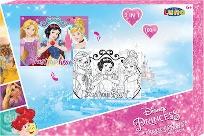 Kinderpuzzle Princess 100pcs Luna