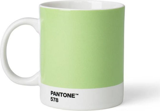 Pantone Lifestyle Κούπα από Πορσελάνη Πράσινη 375ml