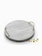 Zivas Wedding Tray made of Wood Gray 1pcs