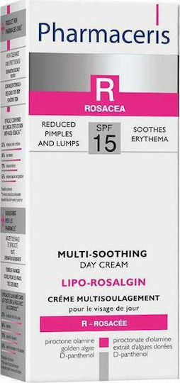 Pharmaceris Lipo-Rosalgin Κρέμα Προσώπου Ημέρας με SPF30 κατά της Ακμής & της Ερυθρότητας με Πανθενόλη 30ml