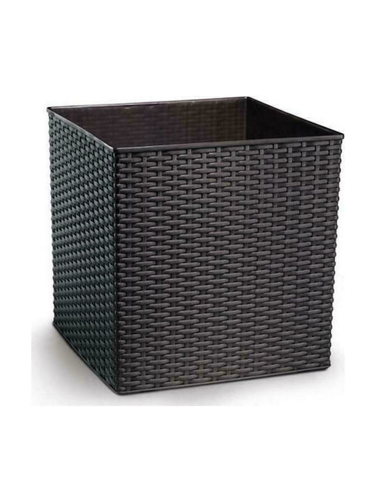 Plastona Natura Pot Black 36x36x36cm 10.07.0802