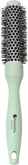 Hairway Thermal Organika Mint Grüne Haarbürste 25mm