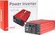 AMiO Inverter Αυτοκινήτου PI03 300W για Μετατροπή 12V DC σε 230V AC με 2xUSB /AM