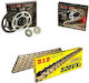 DID Chain & Sprocket Kit Golden (16-46-520VX/GB) for Yamaha XJ6 Diversion