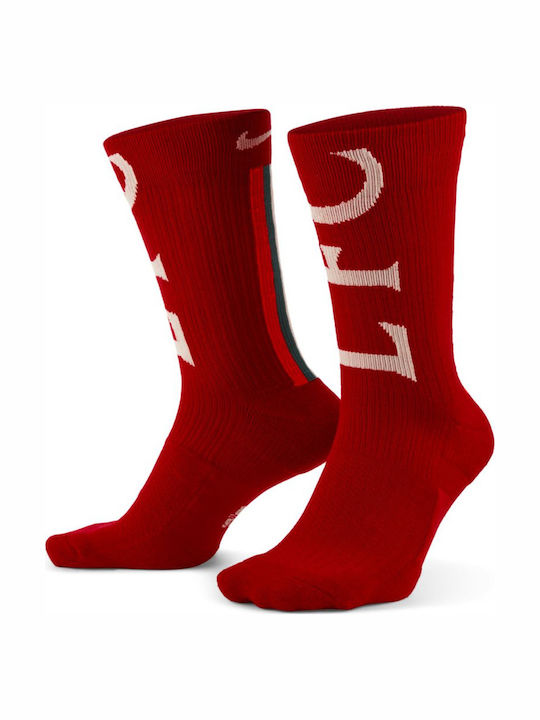 Nike Liverpool FC Snkr Sox Athletic Socks Red 1 Pair