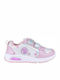 Cerda Kids Sneakers Peppa Pig with Scratch & Lights Pink