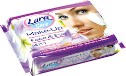 Lara Comsetic Make Up Remover Wet Wipes Μαντηλάκια Ντεμακιγιάζ 20τμχ