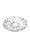 Round Glass Decorative Platter Transparent 32x32x9cm