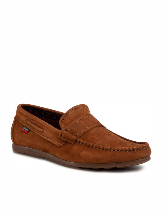 Wildleder Herren Mokassins in Braun Farbe