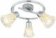 Rabalux Hestia Triple Spot with Socket E14 in Silver Color
