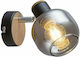 Rabalux Salazar Single Spot with Socket E14 in Black Color