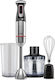Solac BA-5609 Pro Chef Blender De Mână Cu Tijă Din Inox 1200W Negru