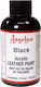 Angelus Acrylic Paint Liquid Craft Paint Schwarz for Leather 118ml