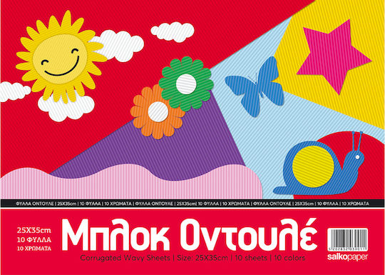 Salko Paper Картон Odule No3 в блок от 10 листа 25x35см.