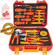 Ingco Valiza cu 19 Set de scule de electrician