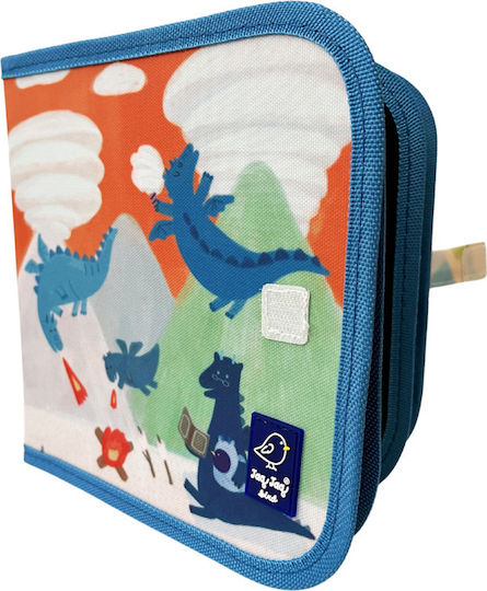 Jaq Jaq Bird Painting Chalkboard Book With Chalk Dragons for Children 3+ years Years