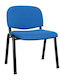 Chair Visitor Milos Blue 54x59x78cm 1pcs