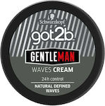 Schwarzkopf Gentleman Waves Hair Styling Cream for Wavy Hair 100ml