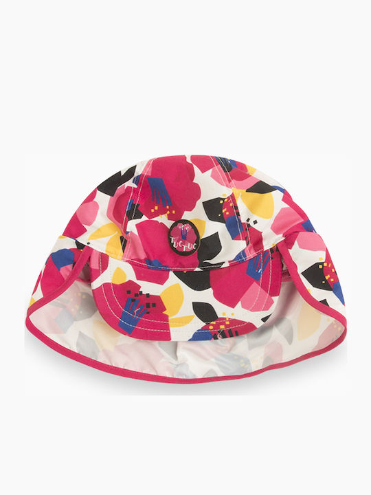Tuc Tuc Παιδικό Καπέλο Bucket Υφασμάτινο Flowers Πολύχρωμο