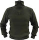 ELVE Long Sleeve Pullover Greek Army In Khaki Colour Μάλλινο