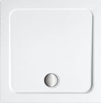 Ravenna Square Acrylic Shower White Slim Square 80x80x5cm