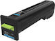 Lexmark CX860 Toner Laserdrucker Cyan (82K2UCE)