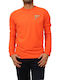 Abercrombie & Fitch Men's Long Sleeve Blouse Orange