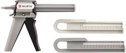 Wurth 0891893486 Pistol de Silicon Deschis pe spate pentru fiole 2 Ingrediente