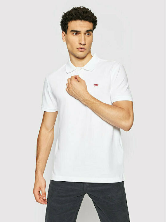 Levi's Ανδρικό T-shirt Polo Λευκό