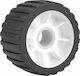 Lalizas Roller for Trailer Side Black Overall Diameter 108mm, Width 102mm, Internal Diameter 20mm