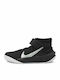 Hustle Team Hustle 10 FlyEase Kids Sports Shoes Basketball with Hoop & Loop Closure Black / Volt / White / Metallic Silver