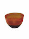 Bol Decorativ Sticlă Multicolor 18x18cm 1buc